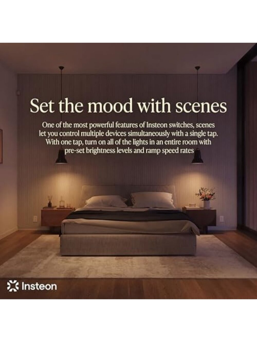 Smart Light Switch 4-Button Keypad, Wireless Scene Control Panel, Home - Picture 4 of 6